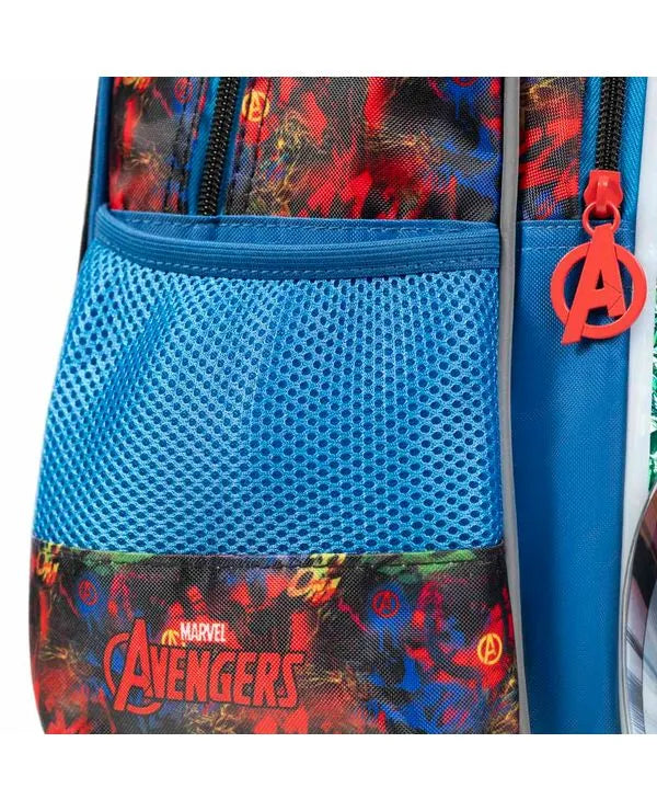 Kit Mochila + Lancheira + Estojo Vingadores