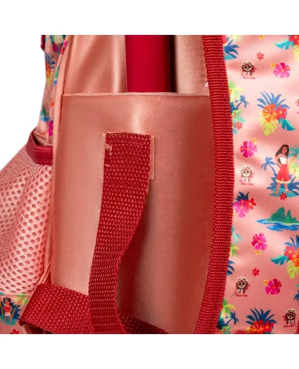 Kit Mochila de Rodinha Moana  + Lancheira Térmica + Estojo