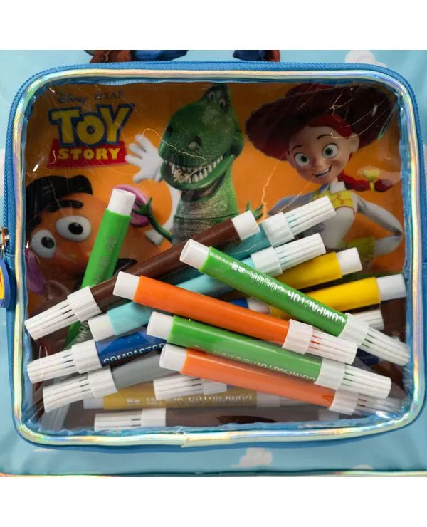 Kit Mochila de Rodinha e Estojo Infantil Toy Story