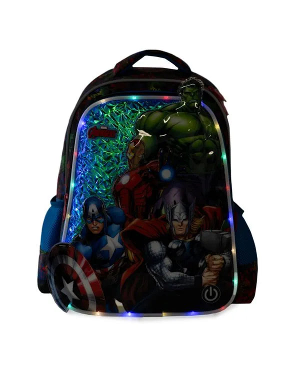 Kit Mochila + Lancheira + Estojo Vingadores