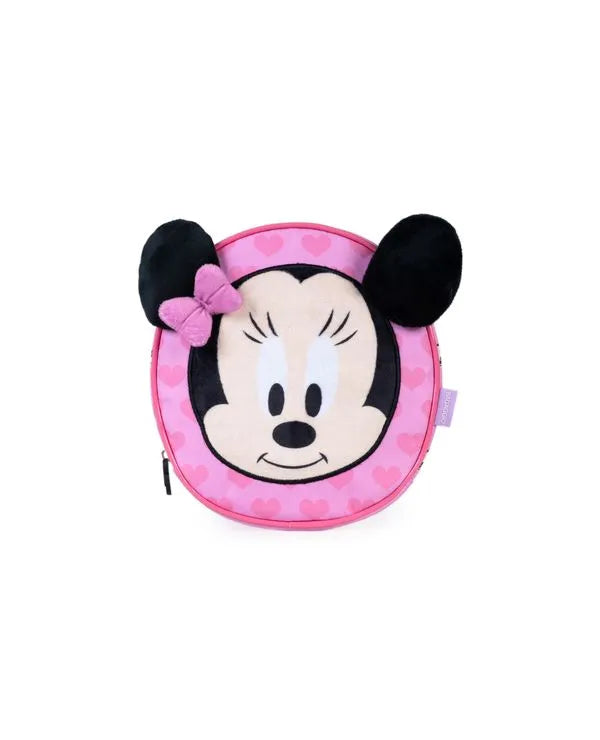 Kit Mochila Escolar Minnie Baby com Rodinhas + Lancheira