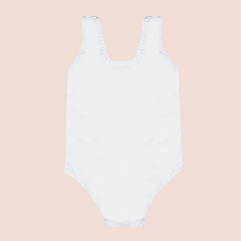 Maiô Collant Infantil Pampili Branco