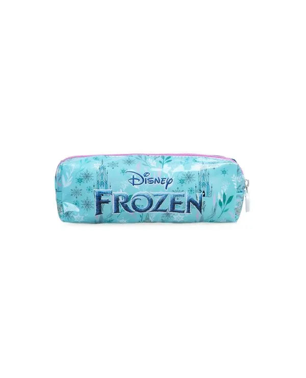 Kit Mochila Escolar Com Rodinhas Frozen + Lancheira e Estojo