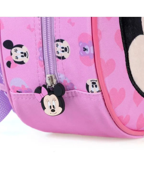 Kit Mochila Escolar Minnie Baby com Rodinhas + Lancheira