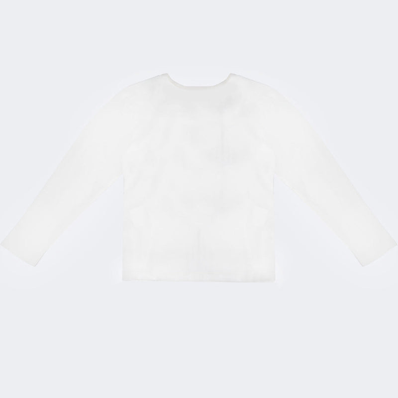 Camiseta Manga Longa Infantil Pampili Wonderful Off White