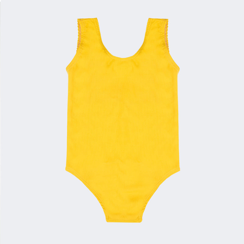 Maiô Collant Infantil Pampili Amarelo