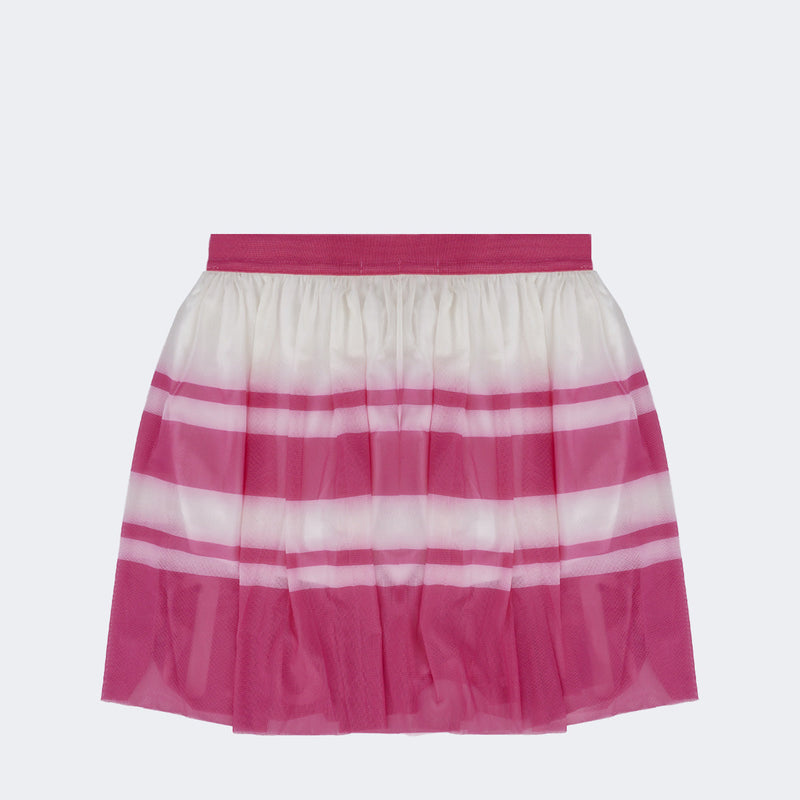 Short Saia Infantil em Tule Pampili Fashion Girl Pink