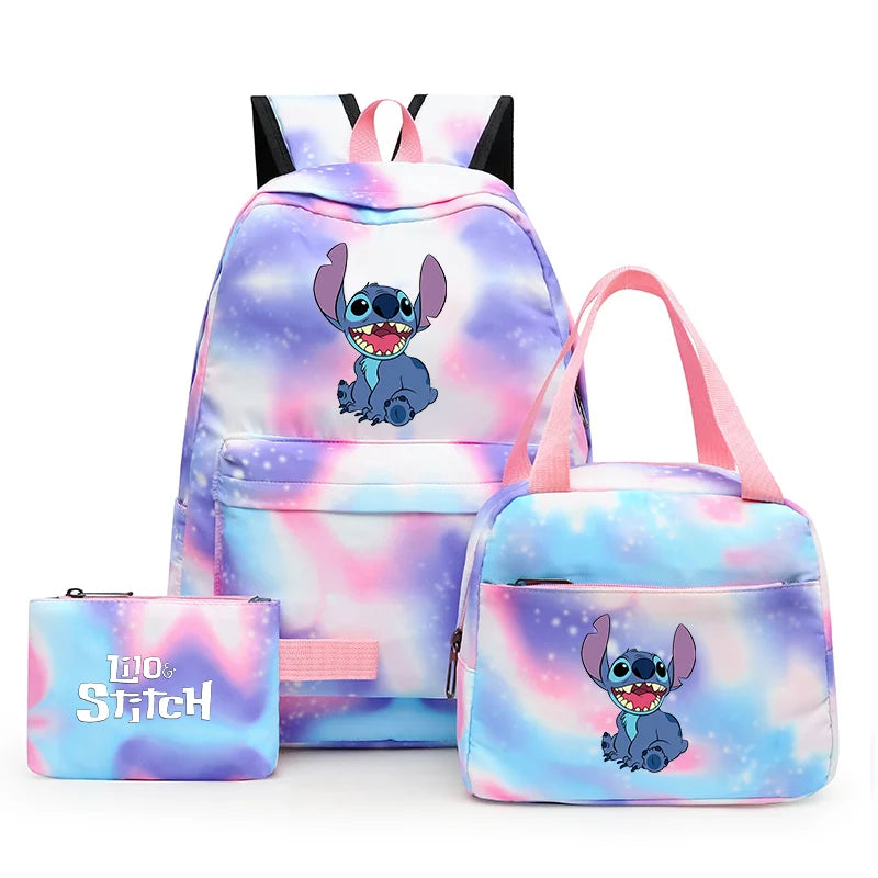 Kit Escolar Mochila e Lancheira - Lilo e Stitch