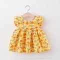 Vestido infantil floral