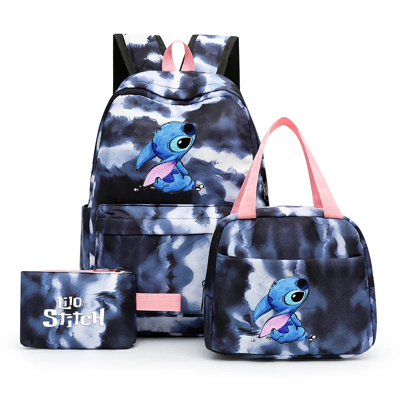 Kit Escolar Mochila e Lancheira - Lilo e Stitch