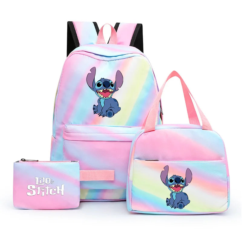 Kit Escolar Mochila e Lancheira - Lilo e Stitch