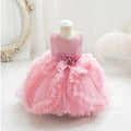 Vestido tutu com flores