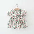 Vestido infantil floral