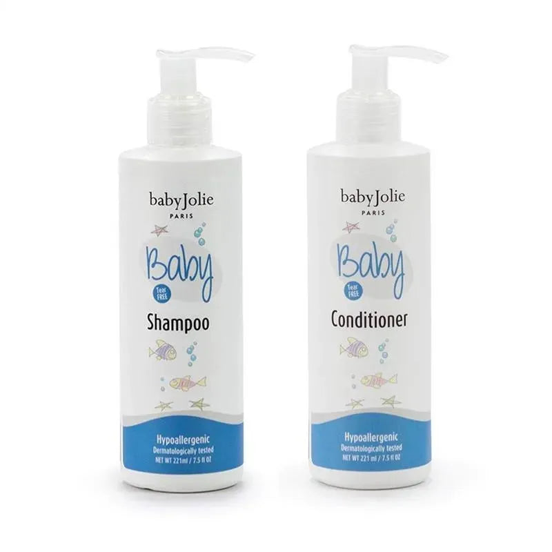 Baby Jolie - conjunto de shampoo e condicionador para bebês, fórmula sem lágrimas