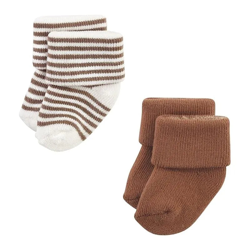 Baby Vision - Terry Socks 8Pk, Neutral Brown