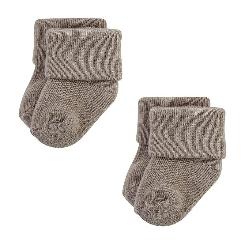 Baby Vision - Terry Socks 8Pk, Solid Beige/Brown