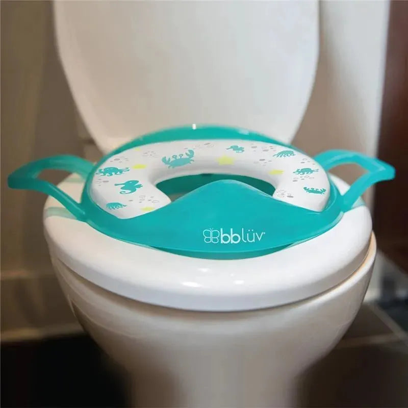 Assento de vaso sanitário bbluv Poti para treinamento de penico, Aqua