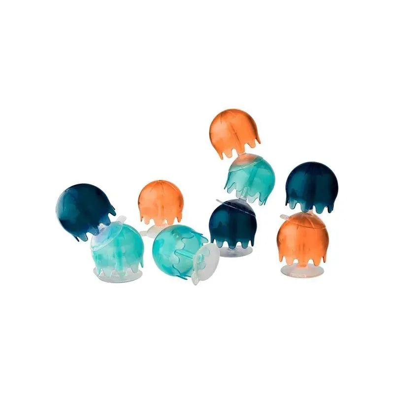 Boon - Brinquedo de banho infantil Jellies, azul marinho e coral