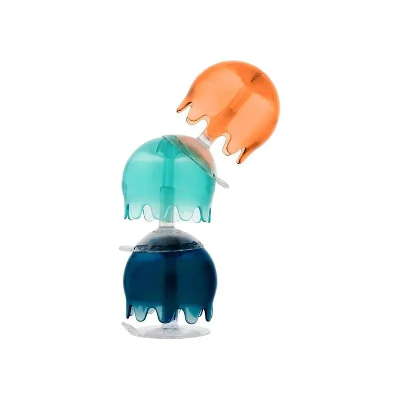 Boon - Brinquedo de banho infantil Jellies, azul marinho e coral