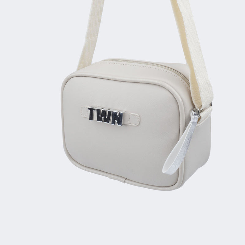 Bolsa Tiracolo TWN Icônica Nude