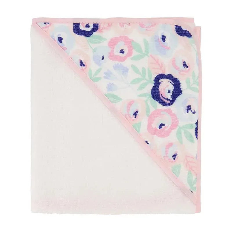 Cudlie - 3 Pk toalha com capuz enrolada/cardada, floral fresco