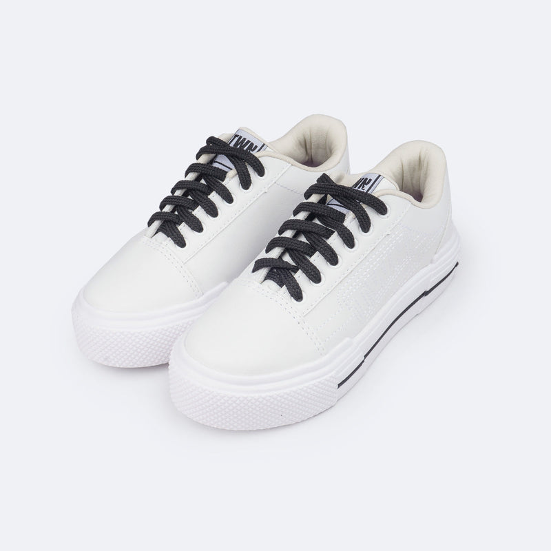 Tênis Feminino TWN Space Bordado Branco