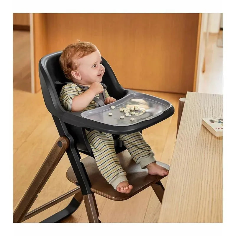 Ergobaby - Evolve High Chair, Dark Wood (Peça auxiliar de cozinha é vendida separadamente)