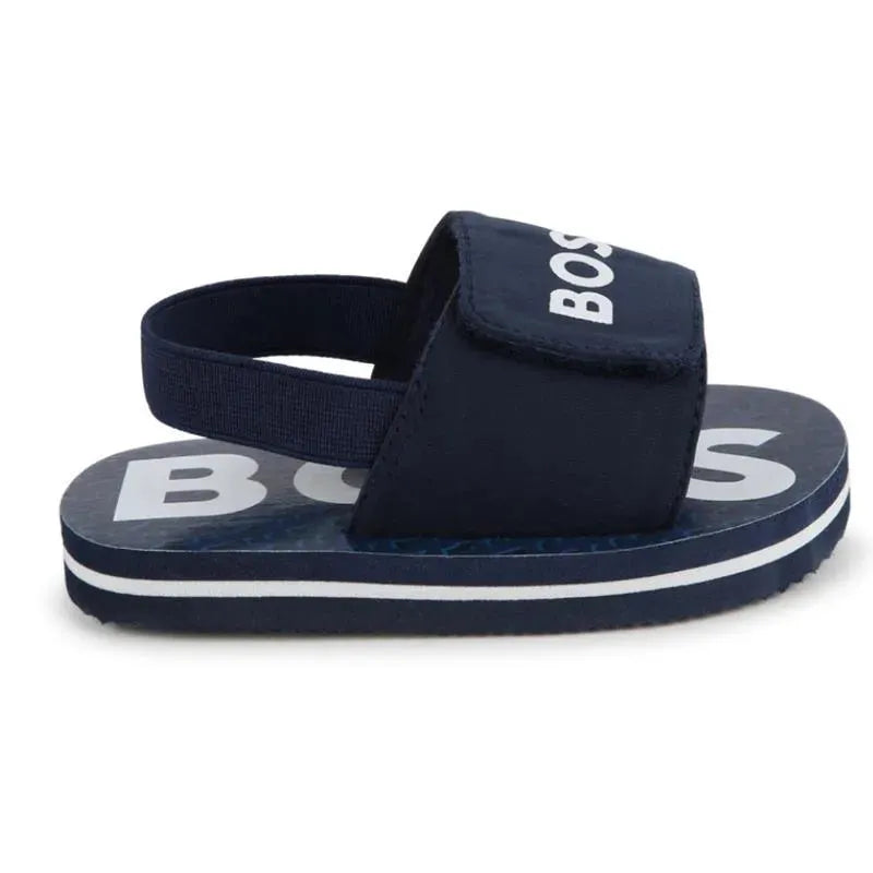 Hugo Boss Baby - Aqua Slides Menino, Azul Marinho