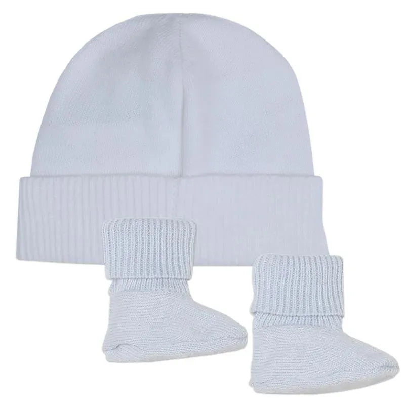 Hugo Boss Baby - Conjunto de gorro e futebol para menino, azul