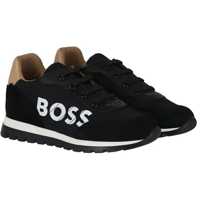 Tênis de camurça Hugo Boss Baby - Meninos Mini Me, preto