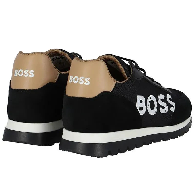 Tênis de camurça Hugo Boss Baby - Meninos Mini Me, preto