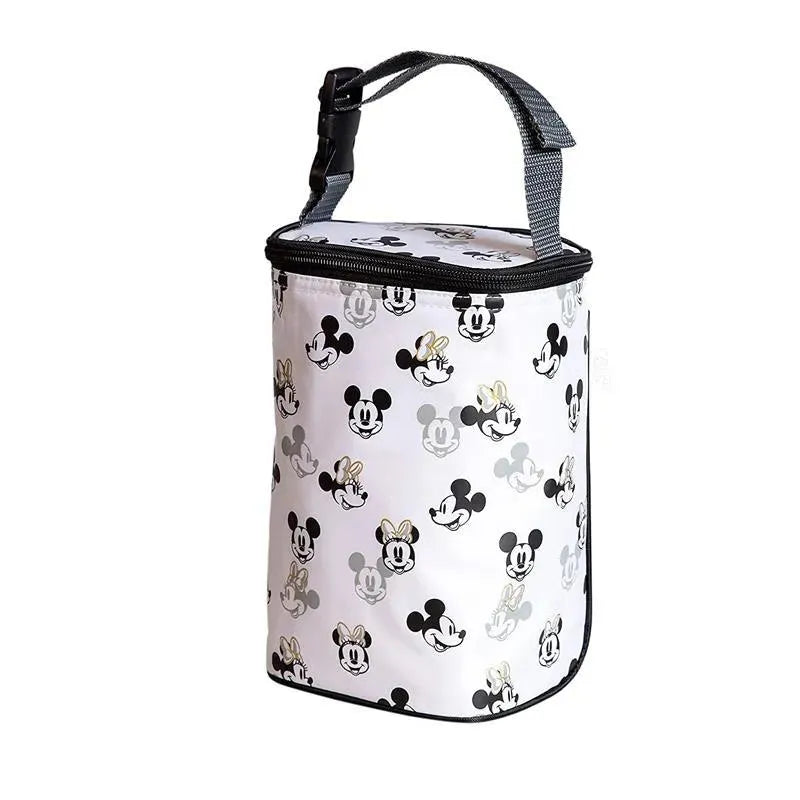 JL Childress Twocool Refrigerador de Garrafas Duplas com bolsa de gelo, Mickey Minnie Branco