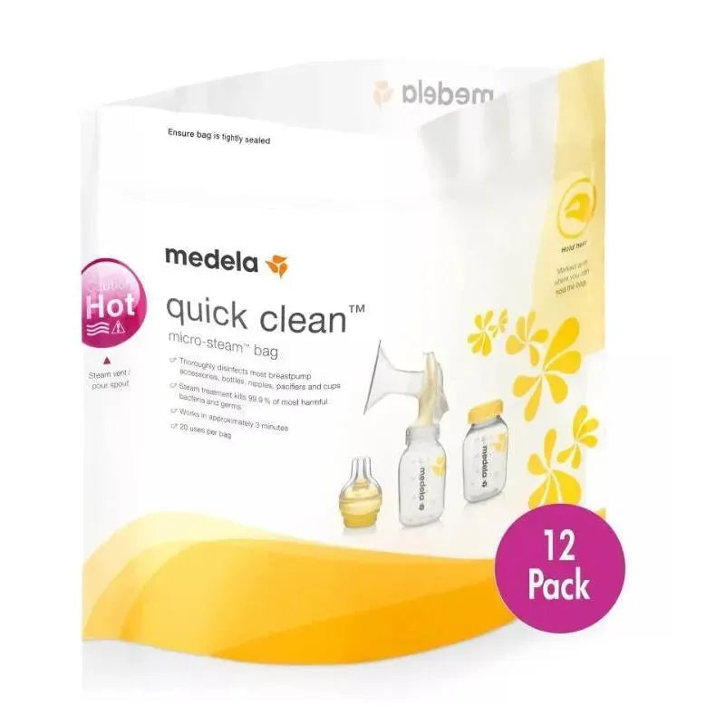 Medela - Micro sacos de vapor de limpeza rápida