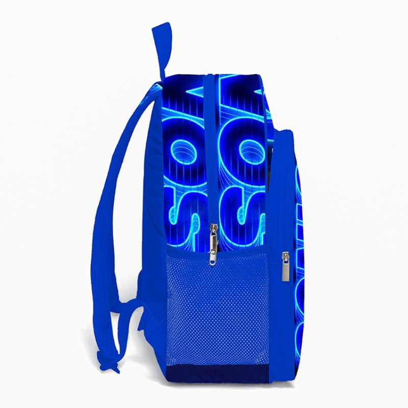 Mochila Infantil Sonic + Lancheira + Estojo