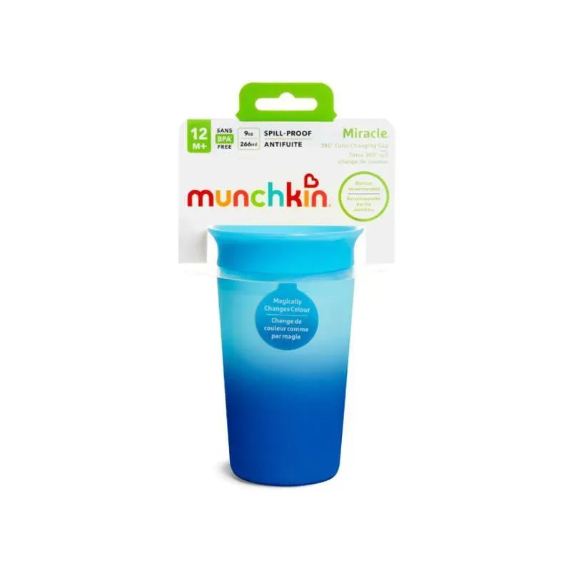 Munchkin - 1 Pk 9 Oz copo de canudinho de mudança de cor milagrosa