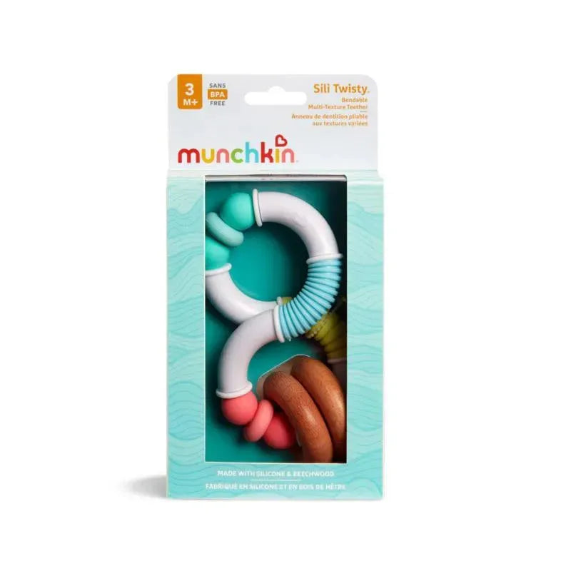 Munchkin - 1 Pk Silicone e Madeira Twisty Figura 8