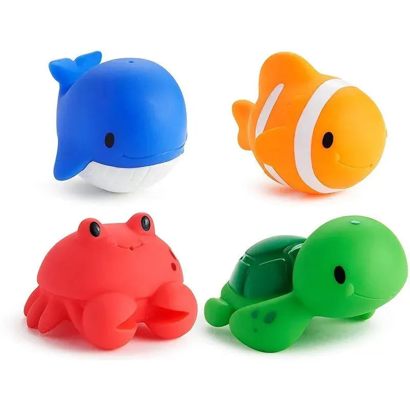 Munchkin - Brinquedo de banho para bebê 4Pk Ocean Squirts