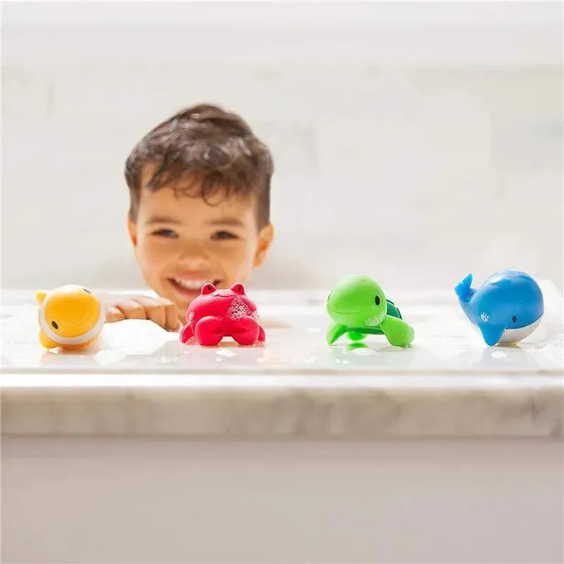 Munchkin - Brinquedo de banho para bebê 4Pk Ocean Squirts