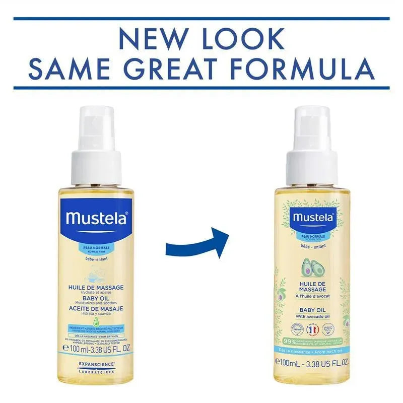 Mustela - Baby Oil Óleo Hidratante para Massagem