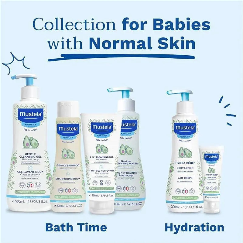 Mustela - Banho de Espuma Multissensorial para Bebé com Abacate Natural