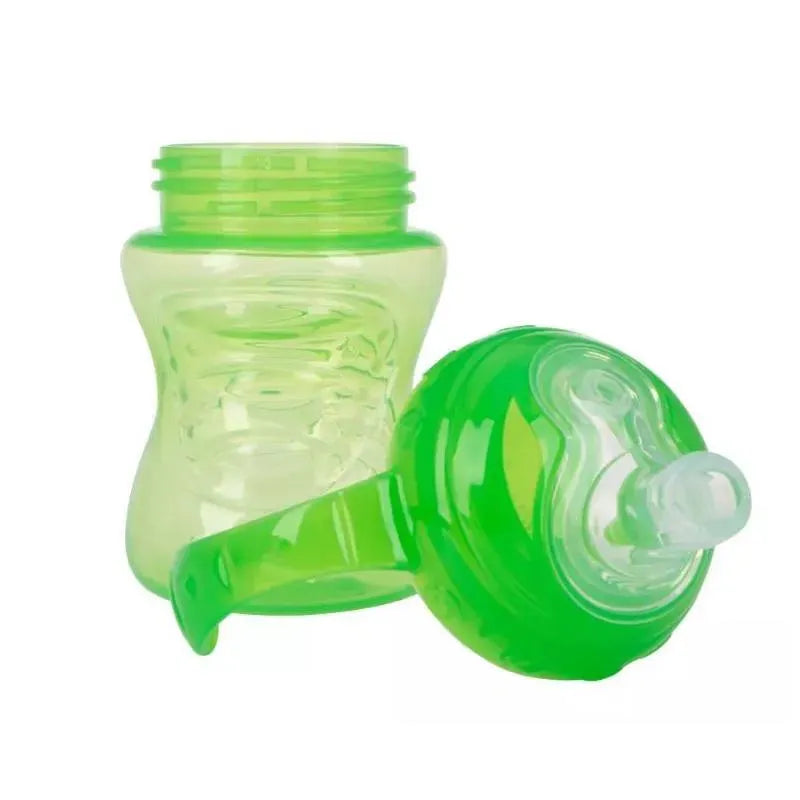 Nuby - No Spill Super Spout Trainer Cup 8 Oz, Verde Brilhante