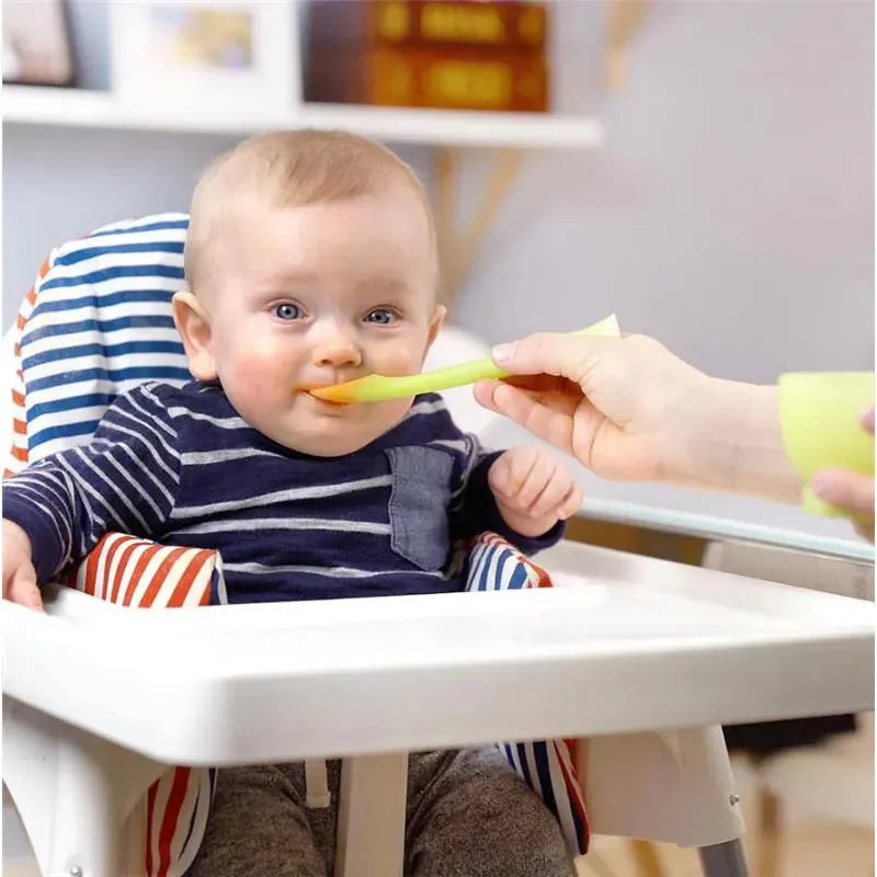 Ola Baby - Colher de Alimentação para Bebê 2Pk, Verde