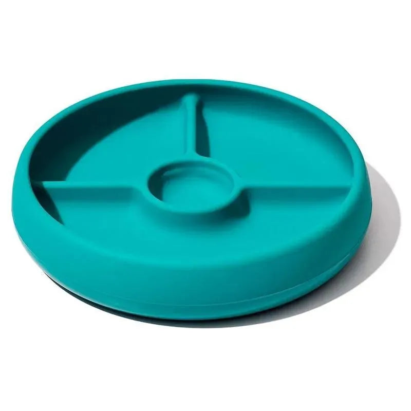 Oxo - Prato Dividido em Silicone Tot, Azul-petróleo