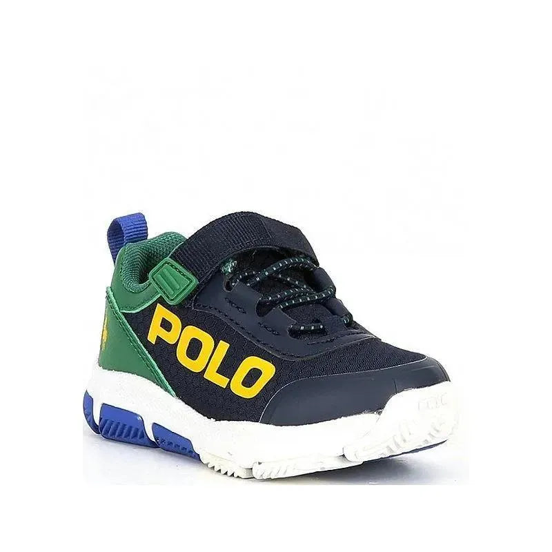 Polo Ralph Lauren Baby - Tênis Tech Racer, Azul Marinho