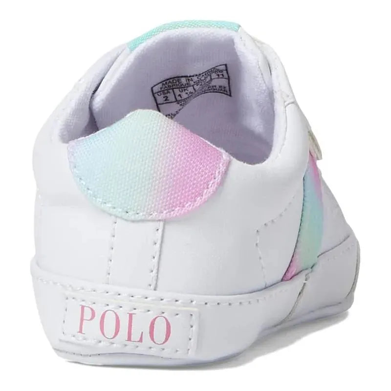 Sapatilhas Ralph Lauren Baby - Girl Sayer EZ Rainbow Detail, Branco