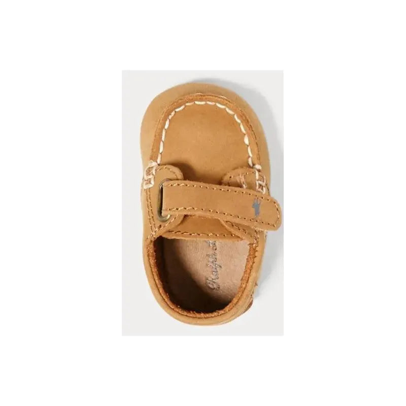 Ralph Lauren Layette Captain EZ Crib Shoe, tamanho 4M