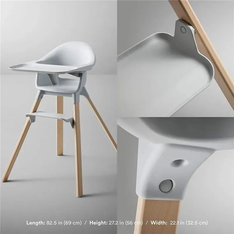 Stokke - Cadeira alta Clikk cinza nuvem