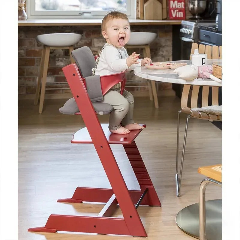 Conjunto de bebê Stokke Tripp Trapp - Vermelho Quente