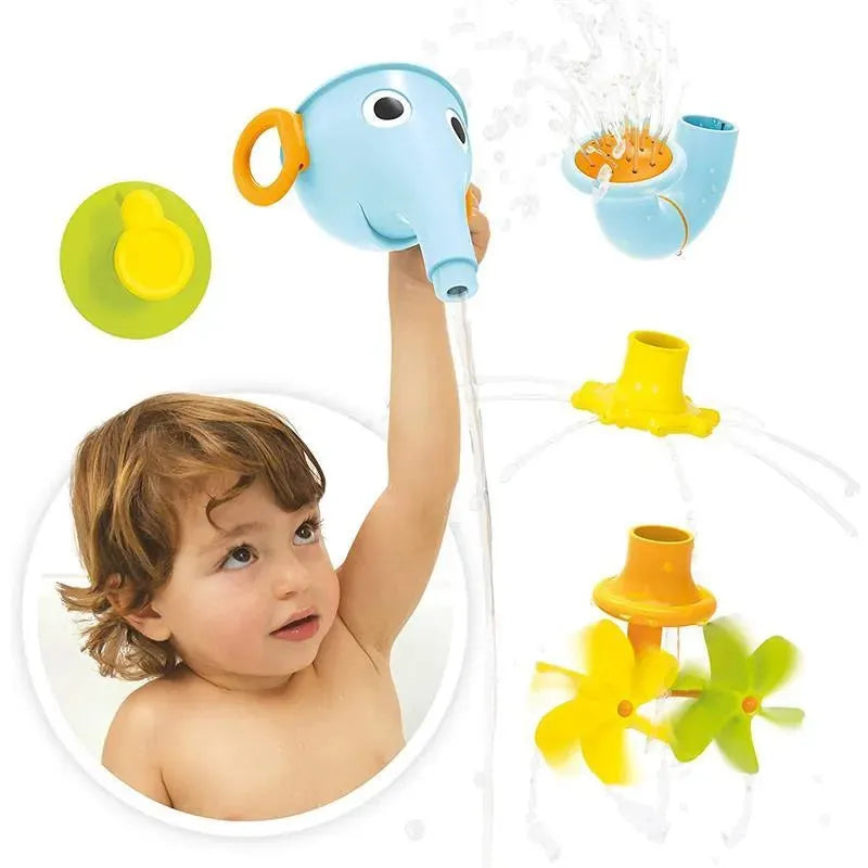 Yookidoo - brinquedo de banho FunElefun Fill 'N' Sprinkle, azul