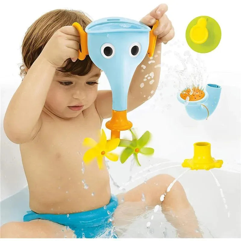 Yookidoo - brinquedo de banho FunElefun Fill 'N' Sprinkle, azul